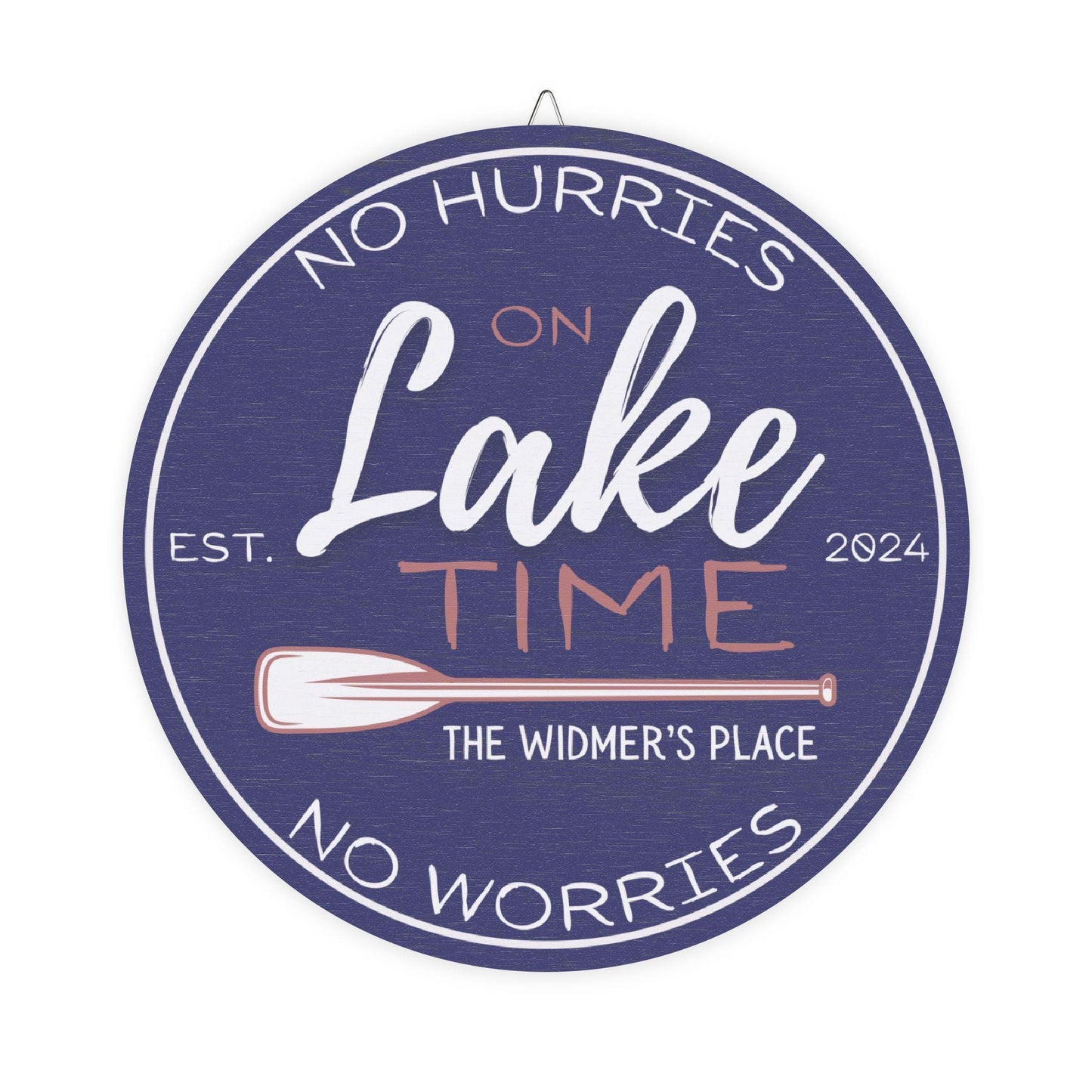 Wood Signs, Personalized Lake Time Wall Art, Customizable Rustic Home Decor, Cabin Sign, Wooden Plaque, Lake House Gift, Handmade Wood Craft