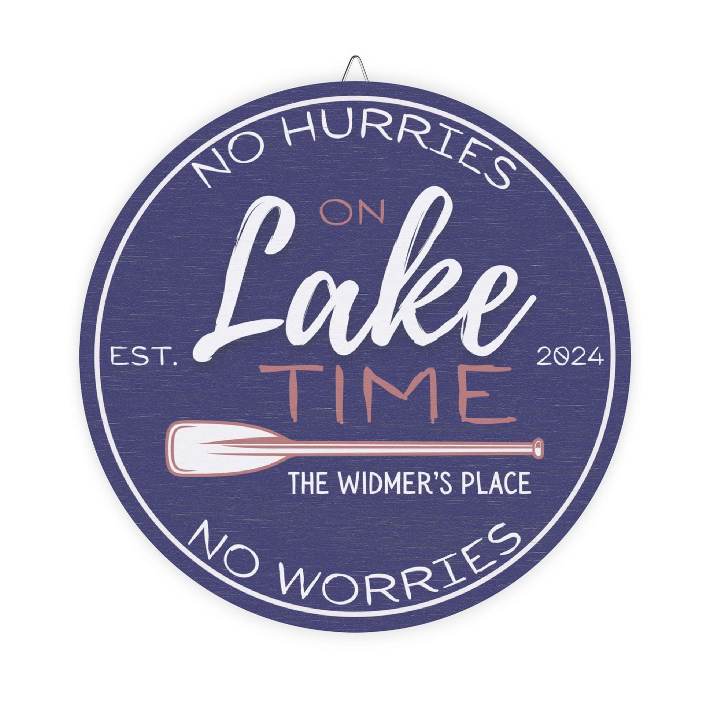Wood Signs, Personalized Lake Time Wall Art, Customizable Rustic Home Decor, Cabin Sign, Wooden Plaque, Lake House Gift, Handmade Wood Craft