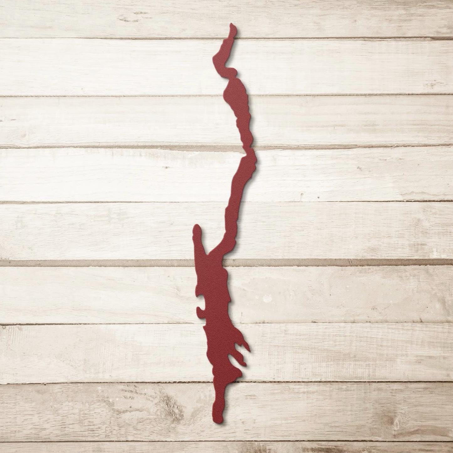 Lake George metal silhouette, Lake Like, Lake House wall art, metal wall art, Lake George, Lake silhouette, Lake home decor, Lake gift